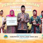 Rembang Sabet Dua Penghargaan di Puncak Hari Anak Nasional 2018
