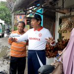 Bupati Hafidz Hampiri Para Pedagang di Pertigaan Pandangan Sosialisasikan Pembangunan
