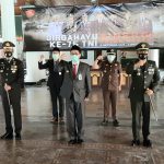 Hut TNI ke – 75, Perkuat Sinergitas TNI, Polri dan Pemkab Dalam Penanganan Covid-19